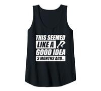 Womens This Seemed Like a Good idea Jogging Runner Funny Running Tank Top