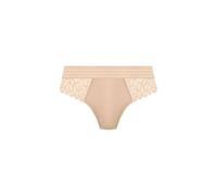 Women's thong panties Wacoal Raffine Beige L