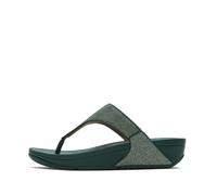Women's Thong Sandals FitFlop Lulu Shimmerglitz Bleu 40