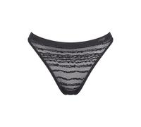 Sloggi Women's Free Evolve String Lace Briefs, Black, 02