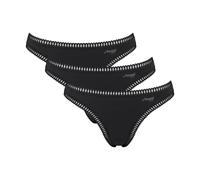 Women's thong Sloggi GO Crush (x3) Noir M