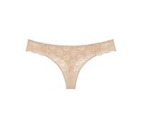 Triumph Womens Amourette Hipster Thong - Beige polyamide - Size Medium