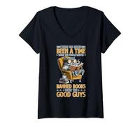 Womens Those Who Ban Books were Never The Good Guys V-Neck T-Shirt