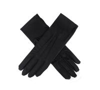 Women's Three-Point Matt Satin Gloves - BLACK / ONE