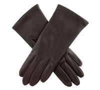 Dents Elizabeth Women's Silk Lined Leather Gloves MOCCA 7