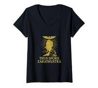 Womens Thus Spoke Zarathustra by Nietzsche V-Neck T-Shirt