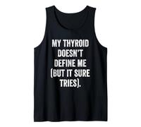 Womens Thyroid Identity Resilience Tee Autoimmune Warrior Tank Top