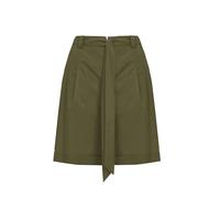 Women's Tie Waist Bermuda Shorts Mat Fashion Vert M