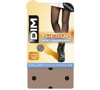 Women's tights DIM Thermo Noir Taille 1/2