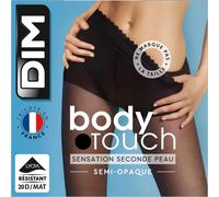 DIM Women's Body Touch Transparent x1 Tights, Black, L