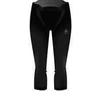 Odlo Women Functional underwear 3/4 pants PERFORMANCE WARM ECO, black - new odlo graphite grey, XL