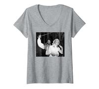 Women's Tim Curry and Pamela Stephenson Pirates of Penzance 1982 V-Neck T-Shirt
