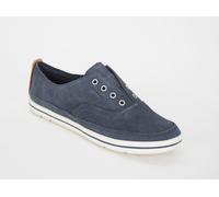 Womens Timberland Casco Bay 8843R Navy Blue Leather Laceless Light Casual Shoes