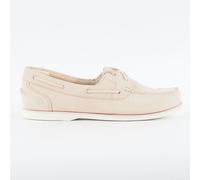 Womens Timberland Classic A1JJD Cameo Rose Pink Leather Lace Casual Boat Shoes