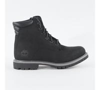 Womens Timberland Waterville 6 Inch A17VM Black Leather Lace Up Casual Boots