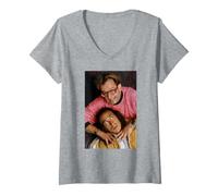 Women's Timmy Mallet Entertainer and Wolf Gladiator V-Neck T-Shirt