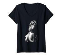 Womens Tina Turner Live Foreign Affair Tour 1990 V-Neck T-Shirt