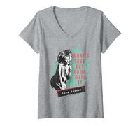 Women's Tina Turner What's Love Got Squiggle V-Neck T-Shirt