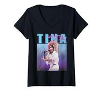 Women's Tina Turner What's Love Got to Do with It? V-Neck T-Shirt