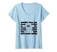 Women's Todo esta bien confia en tu gobierno V-Neck T-Shirt