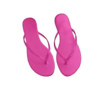 Women's Toe Separator Mules Bath Slippers House Slippers Slip-On Flip Flops Lightweight Quick Drying Bath Slippers Bottom and Thin Beach Slippers Beach Shoes, Pink, 5 UK