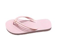 Women's Toe Separator with Knotted Strap, Modern Flat Flip Flops for Women, Lightweight Summer Toe Separators, Simple Non-Slip EVA Flip-Flops, Ideal for Beach and Everyday Use, pink, Large