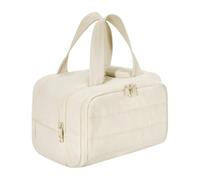 Womens Toiletry Bag - Lightweight Travel with Large Wide Opening, Zipper Pouch | Compact Makeup Storage Organizer, Case for Vacation, Weekend Trips, Business Travel, Stylish Personal Item Women
