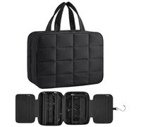 Women's Toiletry Bag Waterproof Portable Pouch Makeup Bag for Travel Accessories for Gym Dorm Camping Makeup and