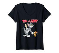 Women's Tom and Jerry Prepared V-Neck T-Shirt