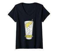 Womens Tom Collins Refreshing Summer Beverage Design V-Neck T-Shirt