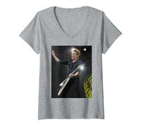 Womens Tom Fletcher McFly Live All About You V Festival 2009 V-Neck T-Shirt