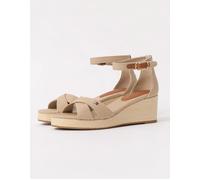 Women's Tommy Hilfiger Criss-Cross Womens Wedge Espadrille - Tan
