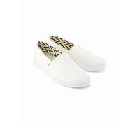 TOMS Alpargata Plus 100% Cotton Women's White Espadrilles - UK 4
