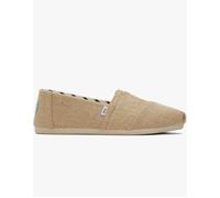 TOMS Women's Alpargata Heritage Canvas Loafer Flat, Natural, 5 UK