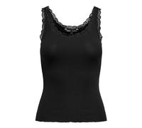 Women's Top - Onlsara Sharai Lifew Tank Top, Lace, Ribbed, Crew Neck, B