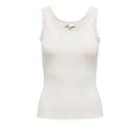 Women's Top - Onlsara Sharai Lifew Tank Top, Lace, Ribbed, Crew Neck, B