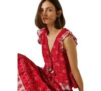 Pepe Jeans Cristal Sleeveless Blouse Red M Woman