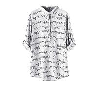 Women's Top Shirt Long Sleeve Outdoor Ultra Soft Millennial T-Shirt Sexy Tops Ladies Party, White, L