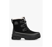 Women's Torino V Waterproof Black Fawn Snow Boots - Black Suede / 4
