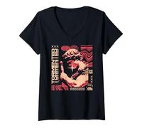 Womens Torment - Urban Streetwear Statement V-Neck T-Shirt