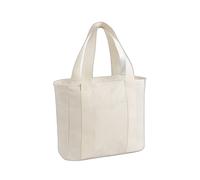 Women's tote bag Bag Base Edit Canvas Blanc 40x36x18 cm / 25 L