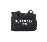 Women's tote bag Superdry Raffia City Noir TU
