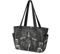 Women's Tote Handbag Lightweight Work Bags Dark in Wonderland | Shoulder Bags Fits 15.6In Laptop For College Work Daily