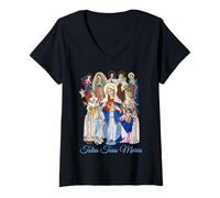 Womens Totus Tuus Maria Totally Yours Catholic JPII Mother Mary V-Neck T-Shirt
