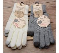 Women's Touchscreen Gloves for Samsung Galaxy J3 2016 White