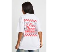 Womens Toy Story Pizza Planet License Printed T-Shirt - White - M, White