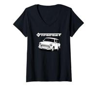 Womens Trabant 601 Universal V-Neck T-Shirt