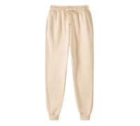 Women's Tracksuit Bottoms UK Ladies Joggers Teen Girls Sweatpants Harem Workout Pants High Waisted Yoga Pants Drawstring Sport Pants With Pockets Gym Winter Beige M