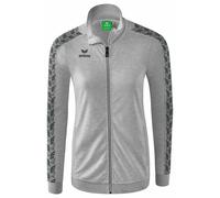 Erima Women's Essential Team Track Top Jacket, light Grey Marl, 38