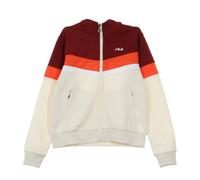 Women's Tracksuit Jacket in Rhubarb/Grey/Fiesta Orange/White - female - Fila - Zip-throughs - Multicolor - M - Sweatshirts & Hoodies M